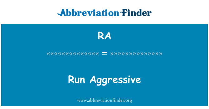 RA: Kör aggressivt