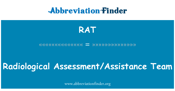 RAT: Radiologisk vurdering/Assistance-teamet