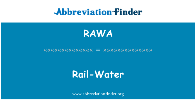 RAWA: 鉄道水