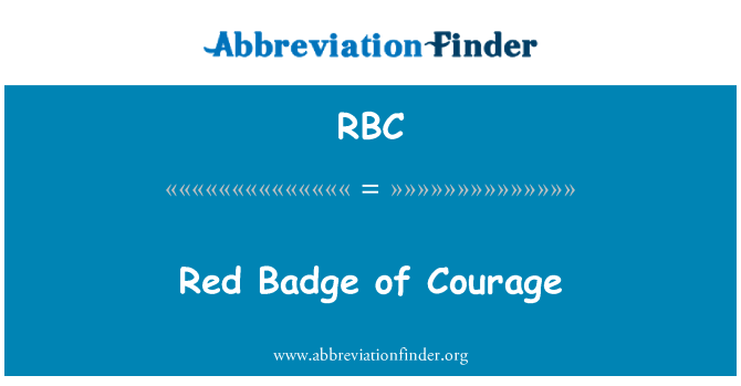 RBC: Rode Badge of Courage