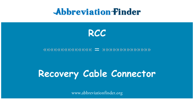RCC: Irkupru Cable konnettur