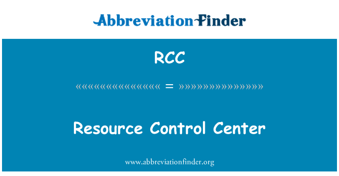 RCC: Zdroj Control Center