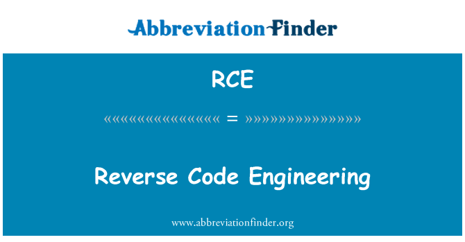 RCE: Αντίστροφη μηχανική κώδικα