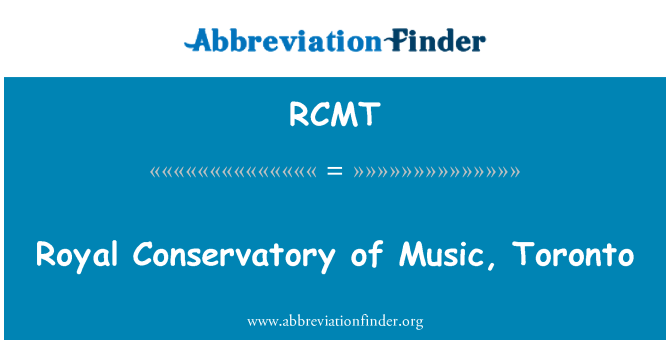 RCMT: Reial Conservatori de música de Toronto
