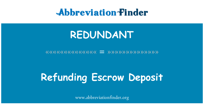 REDUNDANT: Remboursement Confiance depo
