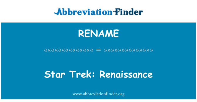 RENAME: Star, de mèm ke: renesans