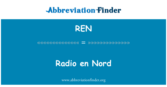 REN: Radio Fi Nord