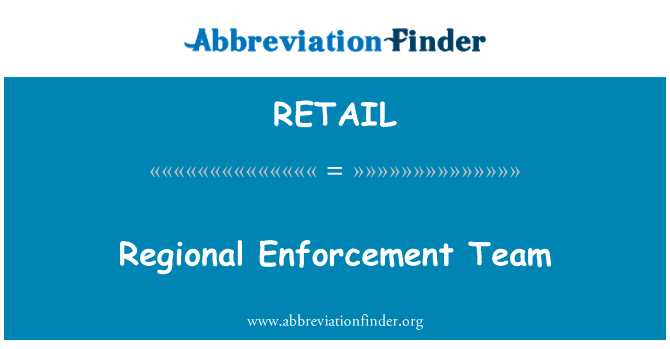RETAIL: Tim ta ' l-infurzar reġjonali