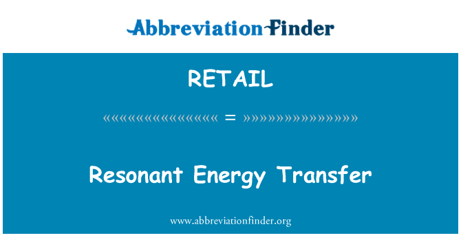 RETAIL: Trasferiment ta ' enerġija reżonanti