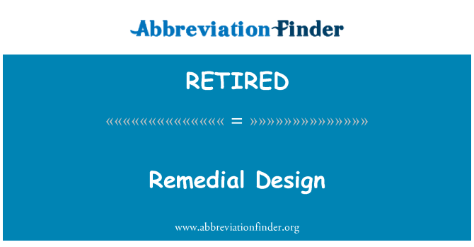 RETIRED : Nápravné Design