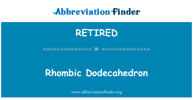 RETIRED : Rhombic Stackable Piramida