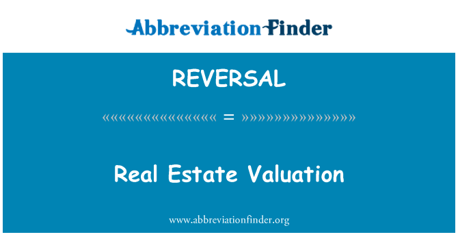 REVERSAL: Valutazzjoni ta ' proprjetà immobbli