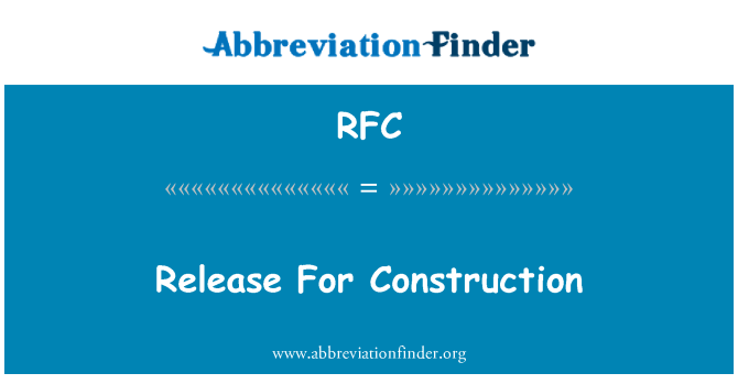 RFC: निर्माण के लिए रिलीज़