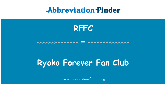 RFFC: Ryoko Forever Fan Club