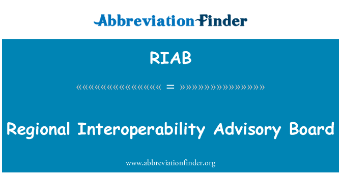 RIAB: Regionale Interoperabilität-Beirat