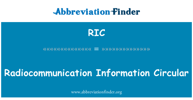 RIC: Allocation informasi melingkar