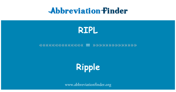 RIPL: 波紋