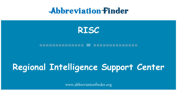 RISC: Apygardos žvalgybos paramos centras