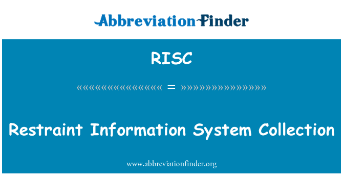 RISC: Zadrževalni sistem zbiranje