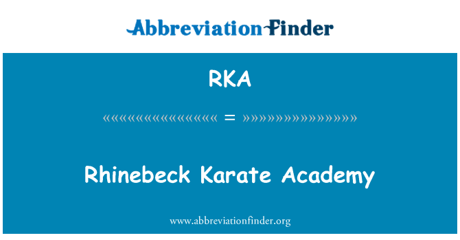 RKA: Akkademja tal-Karate Rhinebeck