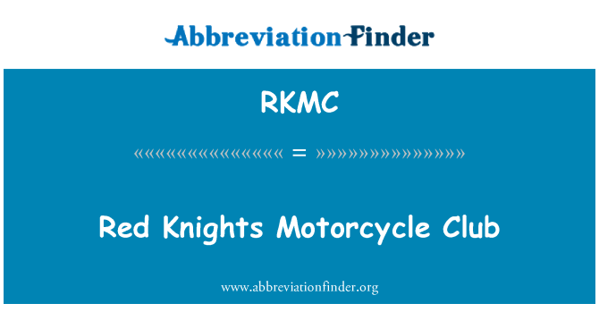RKMC: نادي الدراجات النارية فرسان الأحمر