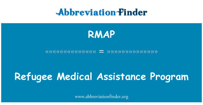 RMAP: Programa d'assistència mèdica de refugiats