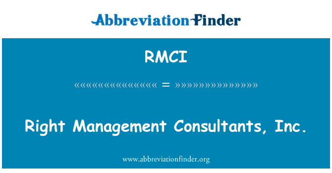 RMCI: Dwat Gestion konsiltan, Inc.