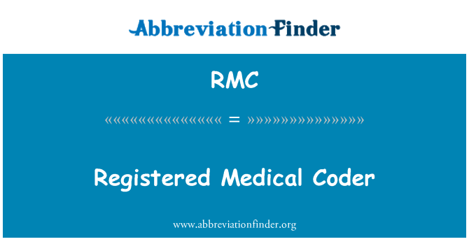 RMC: Đăng ký y tế Coder