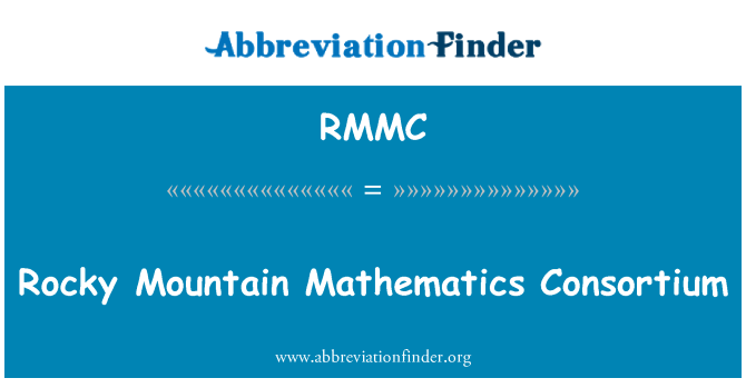 RMMC: Rocky Mountain Mathematics Consortium