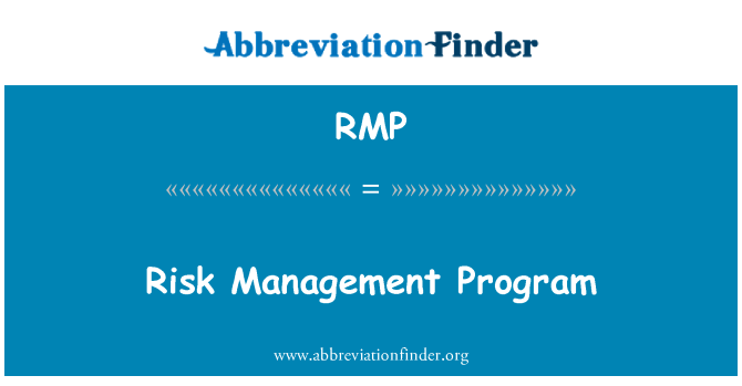 RMP: Program riadenia rizík