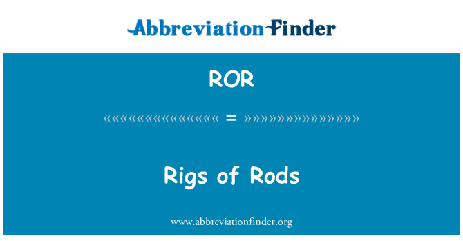 ROR: Rigs de tije