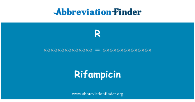 R: ریفامپیسین