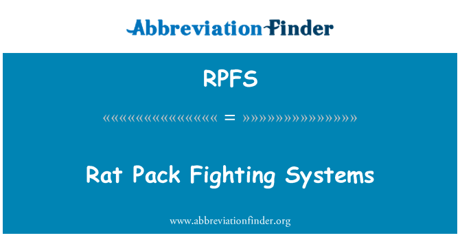RPFS: 鼠战斗系统