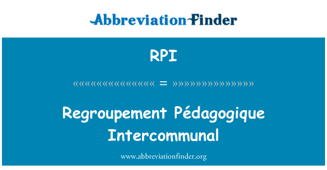 RPI: Regroupement Pédagogique Kıbrısta