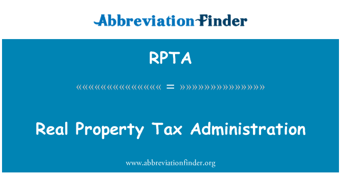RPTA: Administrasyon reyèl enpo fonsye
