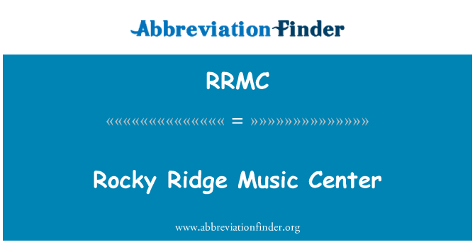 RRMC: Rocky Ridge Music Center