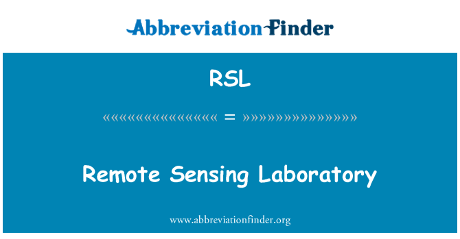 RSL: Udaljena istraživanja laboratorija