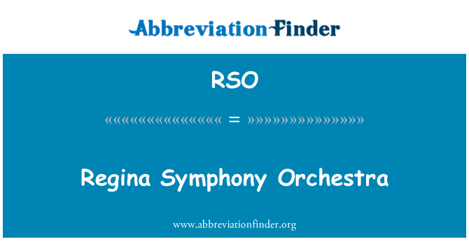 RSO: Regina Sümfooniaorkester