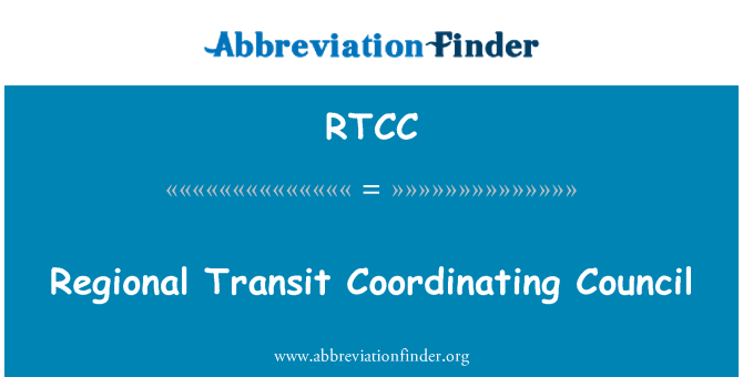 RTCC: Konsèy Coordination transpò rejyonal