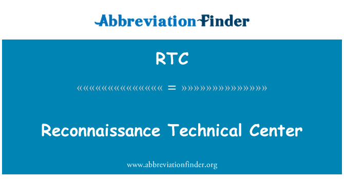 RTC: Reconnaissance tehniskais centrs