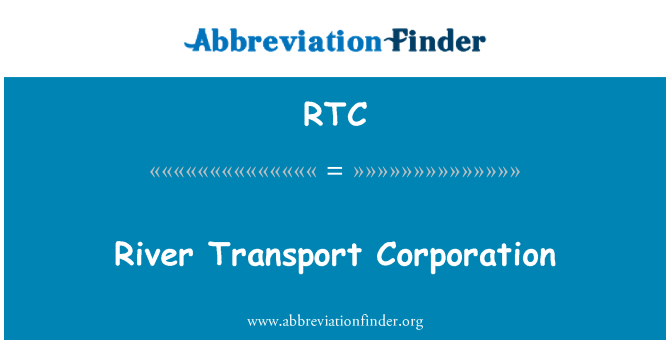 RTC: Société de Transport de rivière