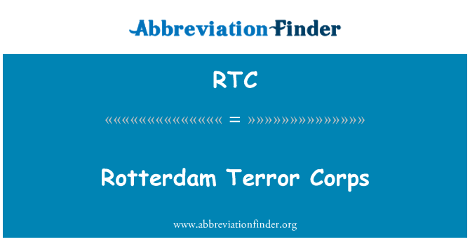 RTC: Rotterdam teroru sbor