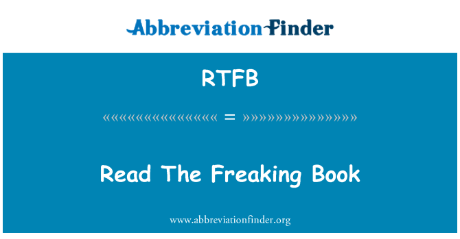 RTFB: Aqra l-ktieb Freaking