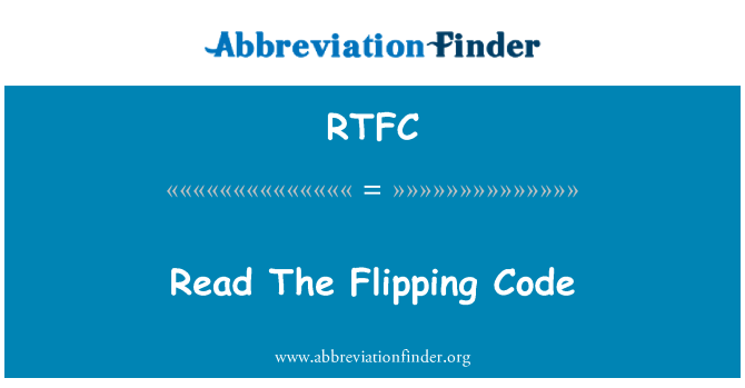 RTFC: Lesen Sie den Kippen-Code