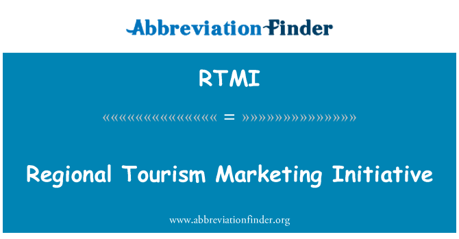 RTMI: Regionalni turistični Marketing pobuda