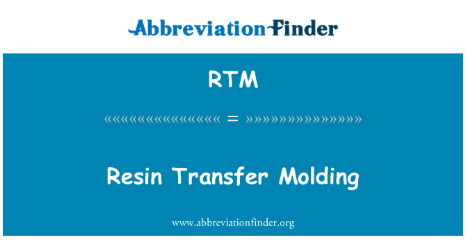 RTM: Μεταφορά ρητίνη που πλάθεται ο