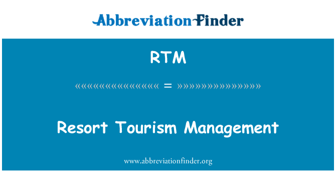 RTM: Gestion touris de detante