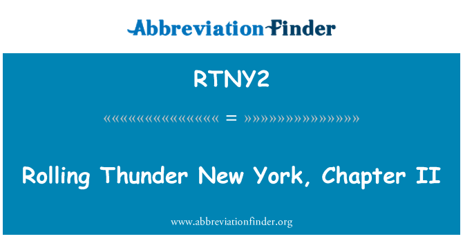 RTNY2: Bergulir Thunder New York, Bab II