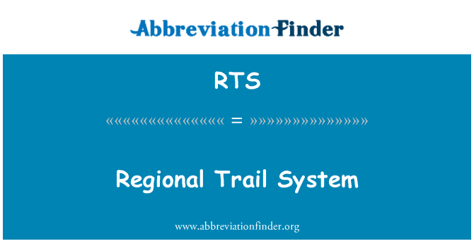 RTS: Rejyon Trail sistèm