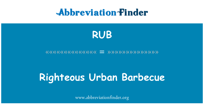 RUB: Babekyou vil righteous